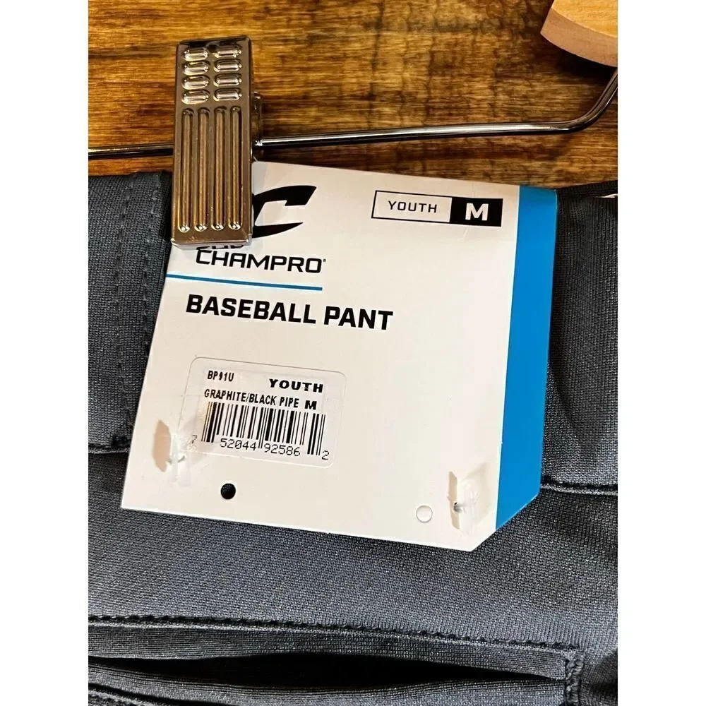 Youth Baseball Pants Gray New with Tags Sport‎ Athletic Apparel - Picture 4 of 6